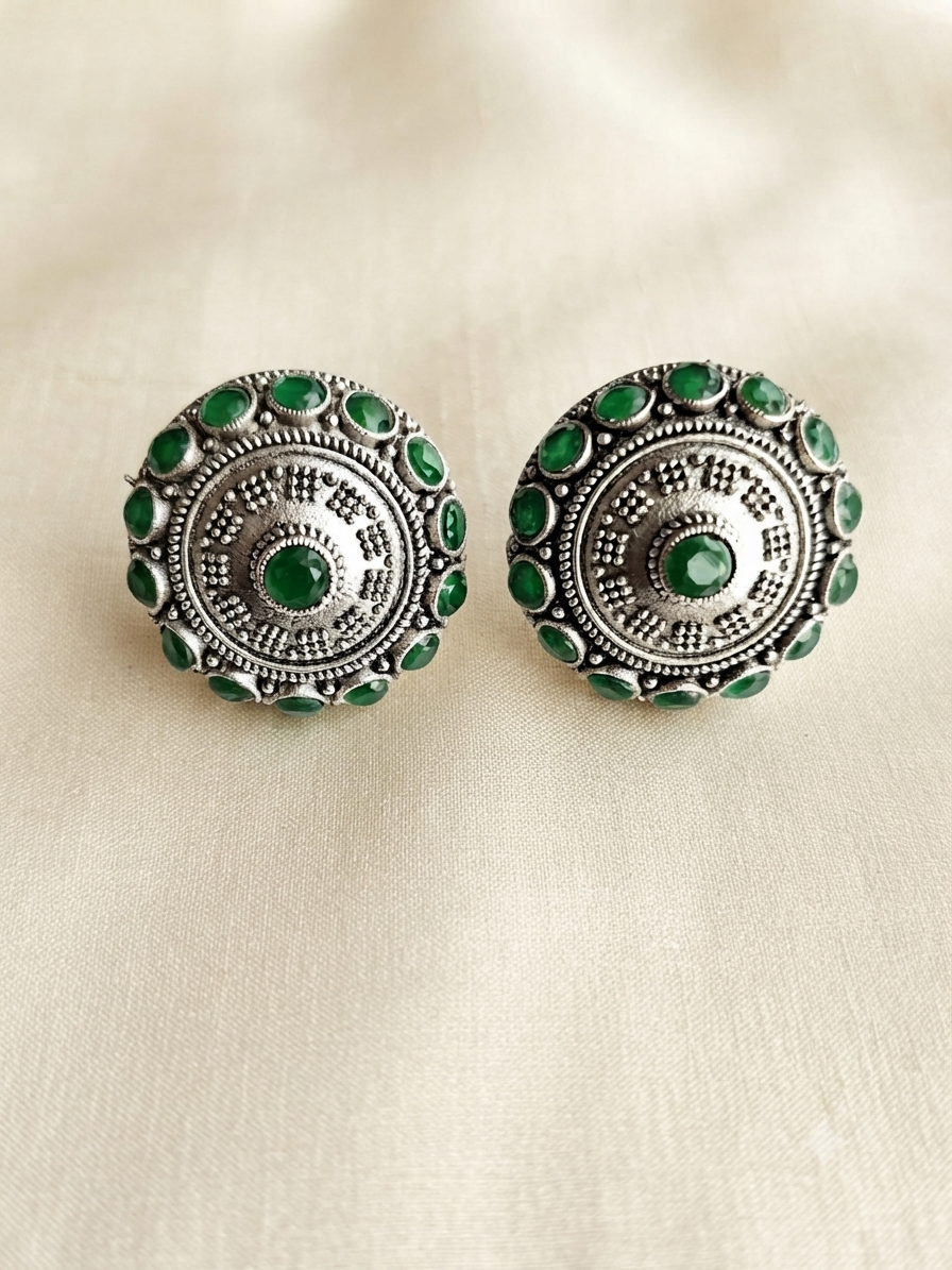 Classic Oxidized Emerald Green Tops