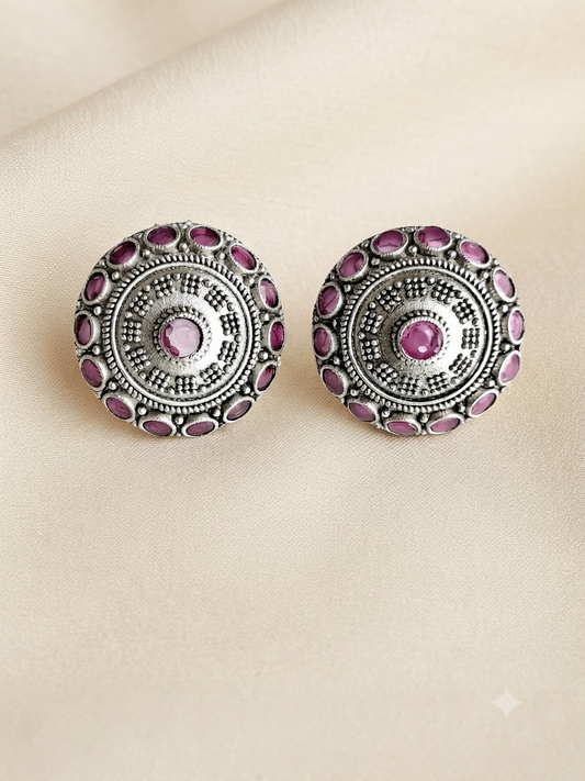 Classic Oxidized Dark Pink Tops