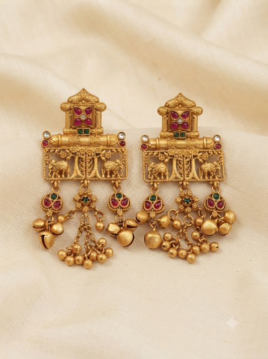 Rajwada Gajraj Earrings